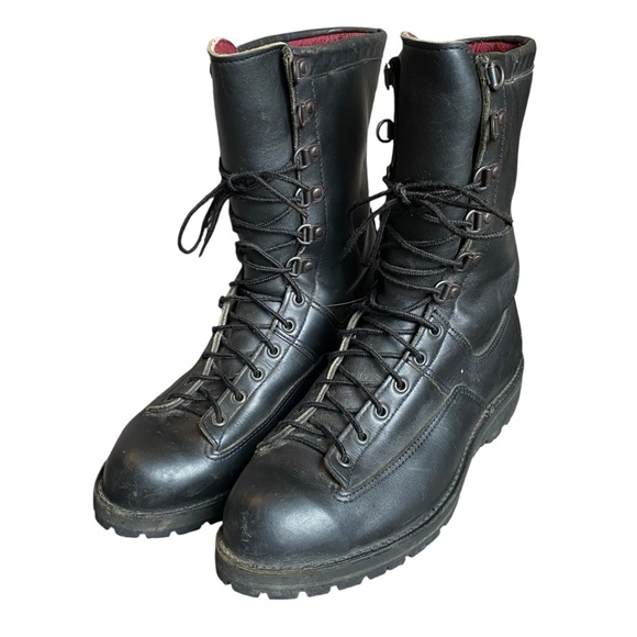Danner Fort Lewis 69110 GTX Leather Boot Mens 12 D Made In USA Black 200G - Picture 1 of 12